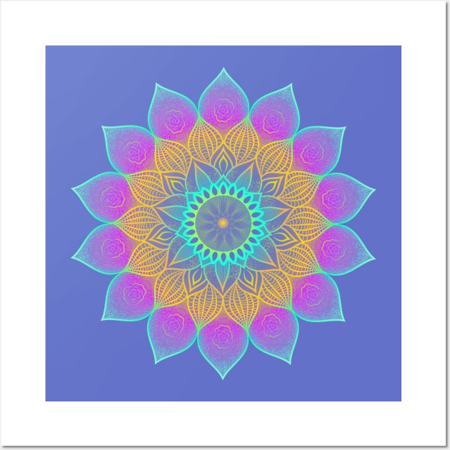 Mandala Edition - Blowin in the Wind Wall Art by Hounds_of_Tindalos